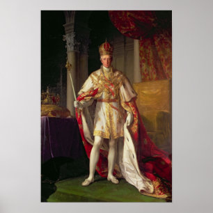 Poster Empereur Franz II de l'Autriche