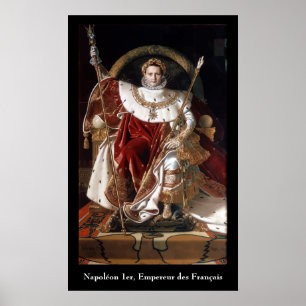 Poster Empereur Napoléon Bonaparte