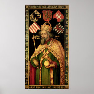 Poster Empereur Sigismund, Saint Empereur Romain