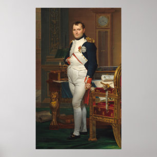Poster Emperor Napoleon - Jacques-Louis David Fine Art