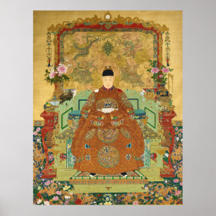 Poster  Emperor Zhe (artist Unknown) after 1620