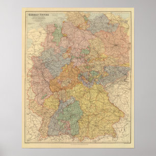 Poster Empire allemand Ouest