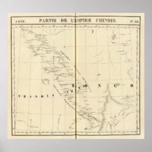 Poster Empire chinois, Asie 46