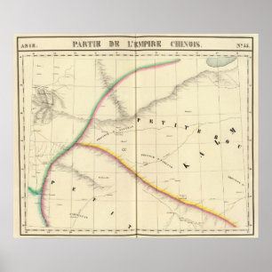 Poster Empire chinois, Asie 55