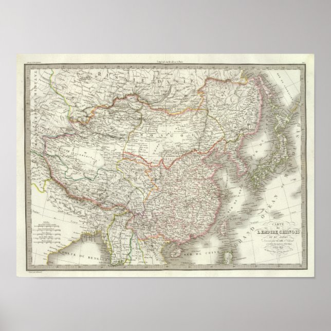 Poster Empire Chinois, Japon - Empire Chinois (Devant)