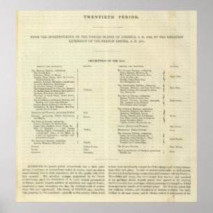 Poster Empire de Napoléon Bonaparte 1811 AD 2