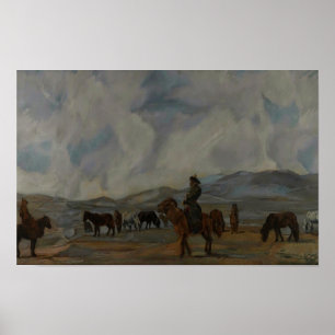 Poster Empire mongol