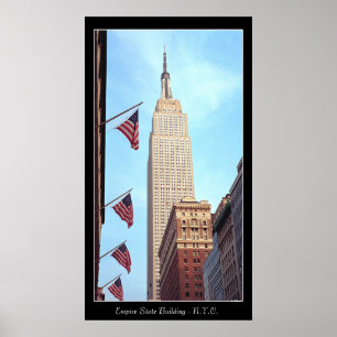 Poster Empire State Bldg.