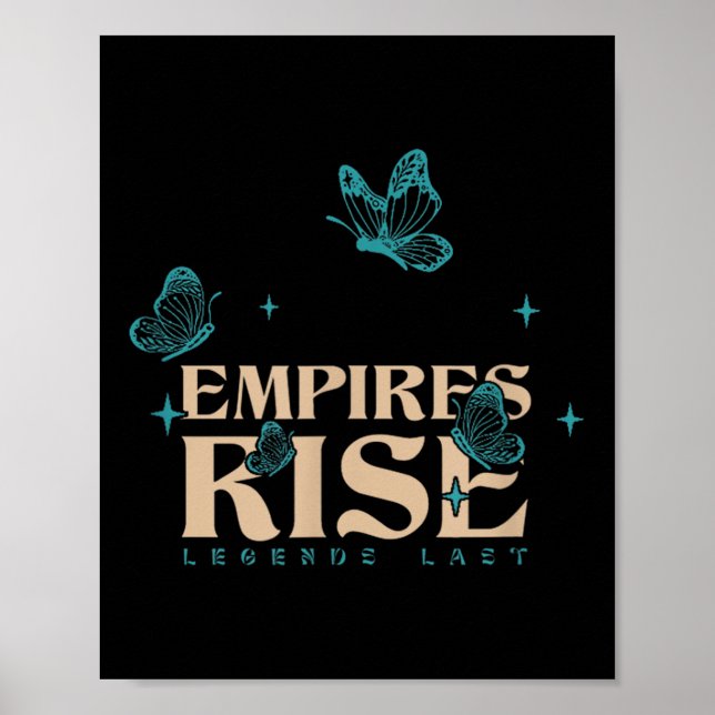 Poster Empires Rise Legend Dernier modèle papillon Q (Devant)