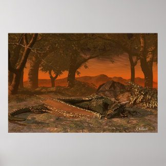 Poster Emplacement de repos