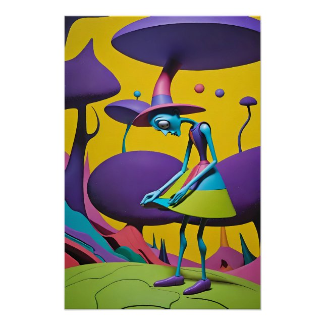 Poster Emplacement serré (Devant)