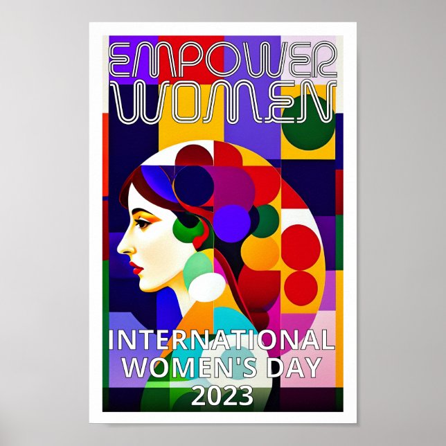 Poster Empower Women - Journée internationale de la femme (Devant)