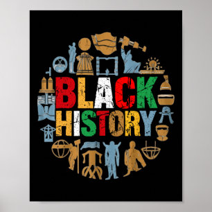 Poster Empowering Black History Month Wear 2 