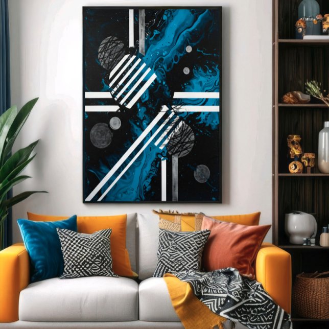 Poster Empreinte cosmique (Créateur téléchargé)