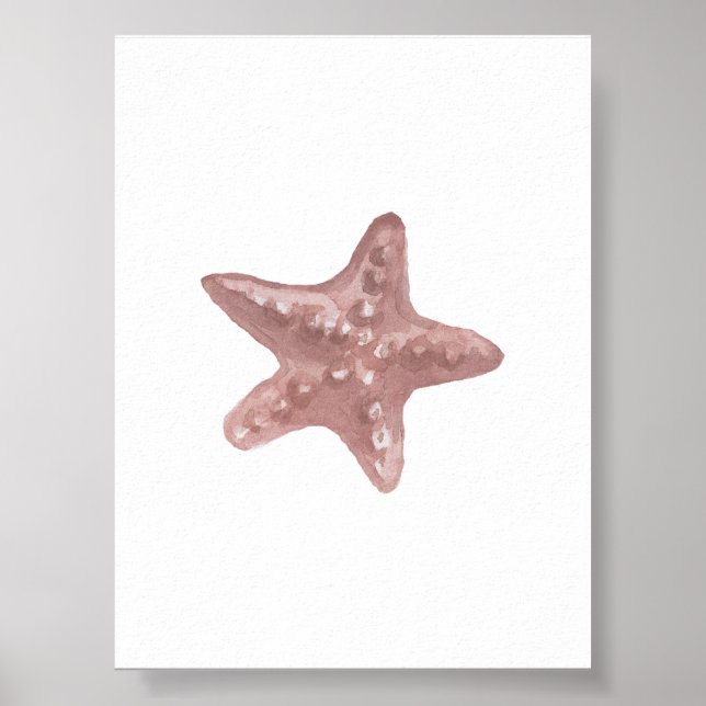 Poster Empreinte d'étoile d'eau (Devant)