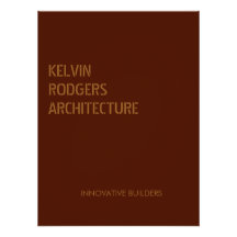 Empreinte dorée tendue brun