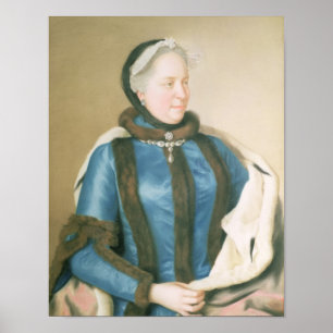 Poster Empress Maria Theresa d'Autriche, c.1770