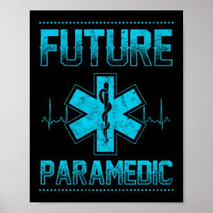 Poster EMS Urgence Futur Ambulance paramédicale