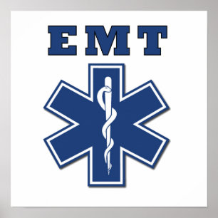 Poster EMT Star of Life