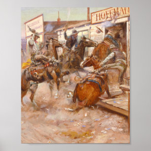 Poster En 1909 Charles Marion Russell