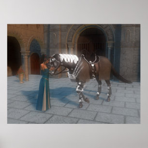 Poster En attendant le chevalier