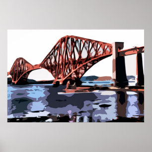 Poster En avant pont en rail