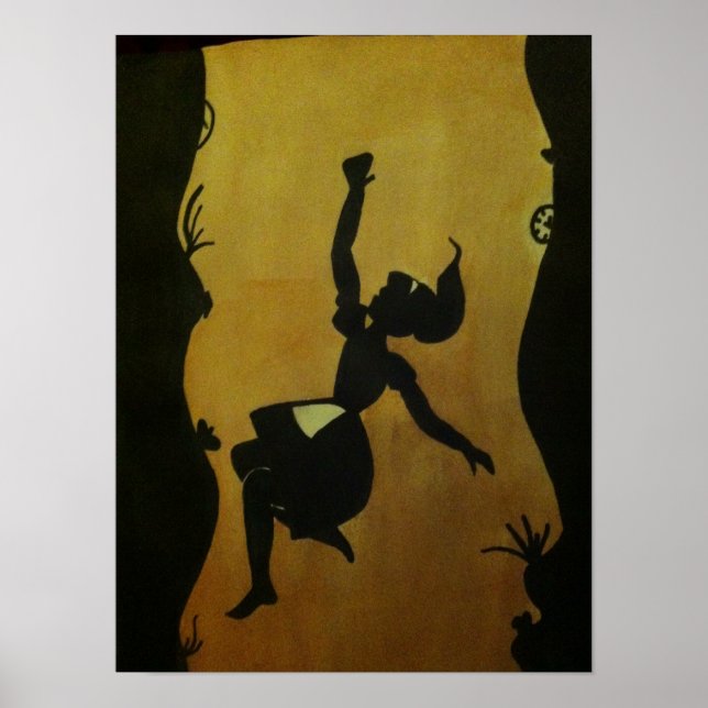 Poster En bas du trou du lapin (Devant)