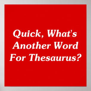 Poster En bref, qu'est-ce qu'un autre mot pour thésaurus 