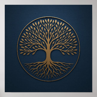 Poster en bronze de l'Arbre de la Marine