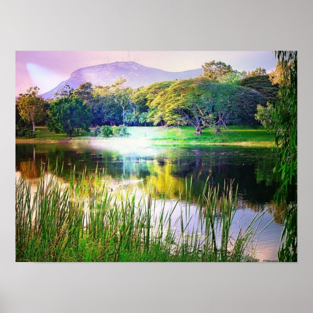 Poster en continu calme (Devant)