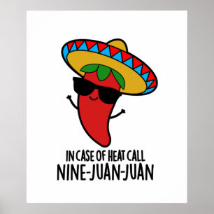 Poster En Coque De Chaleur Appelez Neuf Juan Juan Juan Fu