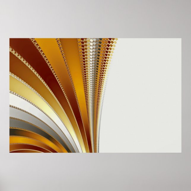 Poster en cuir - Fractal (Devant)