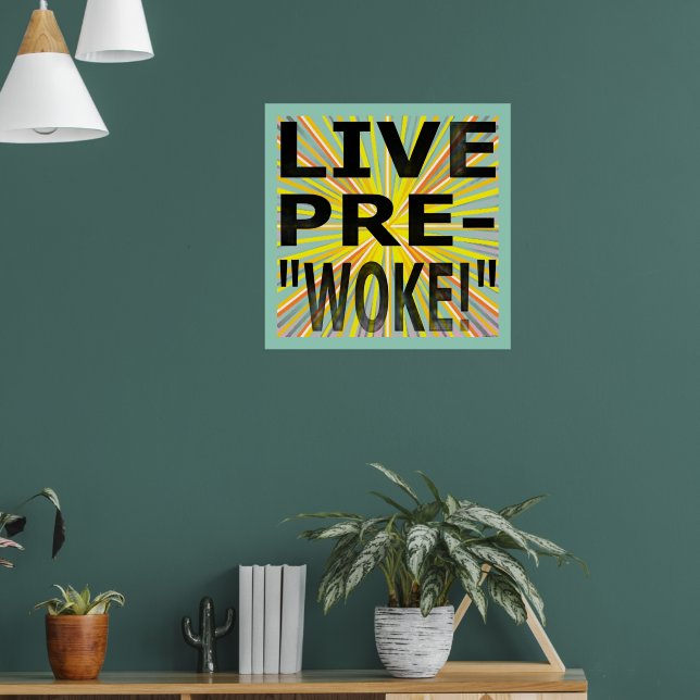 POSTER EN DIRECT PRÉ-"WOKE!" (Salon 1)