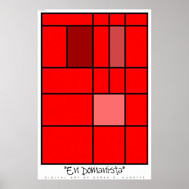 Poster En Domanista (Devant)