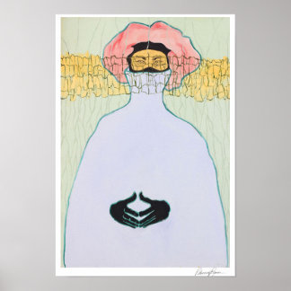 Poster en édition limitée "Pussy Stares Back"