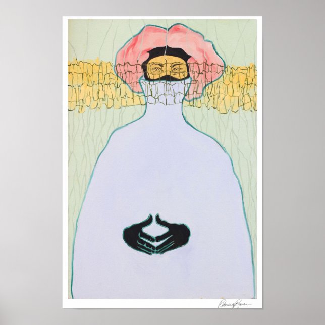 Poster en édition limitée "Pussy Stares Back" (Devant)