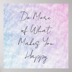 Poster En faire plus