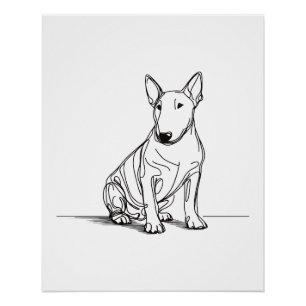 Poster en ligne Bull Terriers