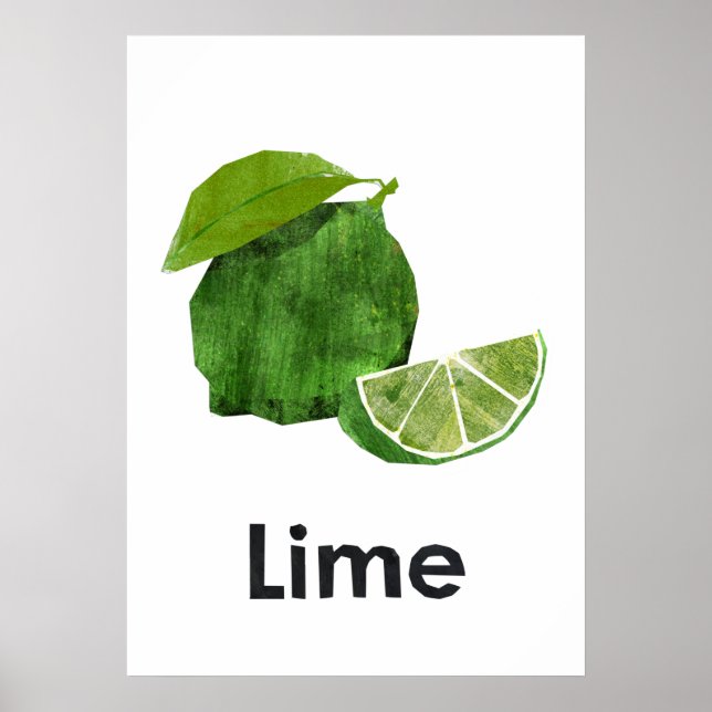 Poster En - Lime (Devant)