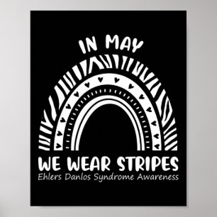 Poster En Mai, Nous Portons Des Bandes Ehlers Danlos Sens