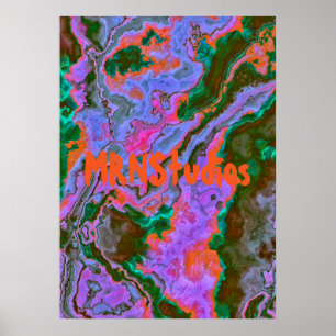 Poster en marbre aigre