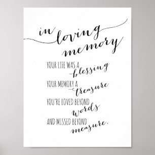 Poster En mémoire d'amour, funérailles, Noir