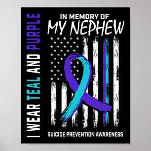Poster En Mémoire De Ma Prévention Du Suicide Nephew