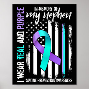 Poster En Mémoire De Ma Prévention Du Suicide Nephew