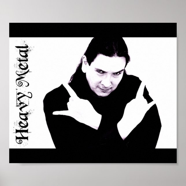 Poster en métal lourd (Devant)