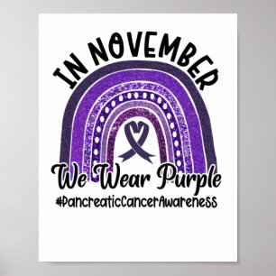 Poster En Novembre Nous Portons Le Cancer Pancréatique Vi