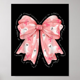 Poster En Octobre Nous Portons Pink Breast Cancer Sensibi
