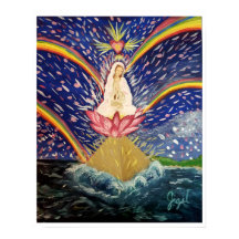 Poster en papier mat Divine Feminine Rising