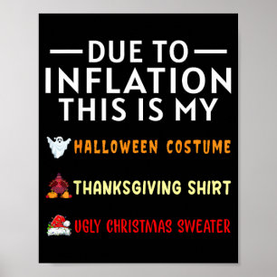 Poster En raison de l'inflation, ce costume d'Halloween e