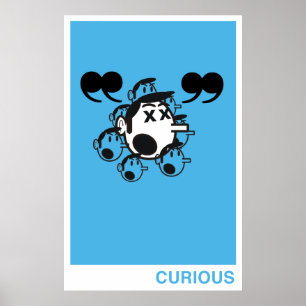 Poster En retard j'ai été incertain